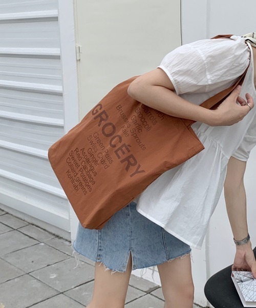 GROCERYロゴトートバッグ（トートバッグ）｜MANGROVE（マングローブ