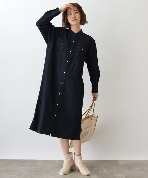 セール Edwin別注 デニムシャツワンピース ワンピース Edwin エドウィン のファッション通販 Zozotown セール Edwin別注 デニムシャツワンピース ワンピース Edwin エドウィン のファッション通販 Zozotown