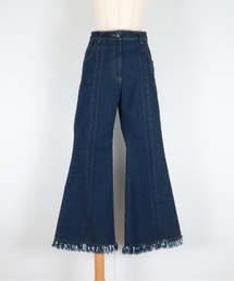 AULA AILA | フリンジデニムパンツ(デニムパンツ)