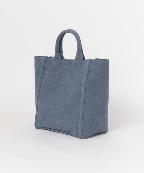 URBAN RESEARCH(アーバンリサーチ)の「パーテーションキャンバストートバッグ(トートバッグ・レディース・ライトベージュ/ベージュ系その他/ブルー・-)」の14枚目の写真