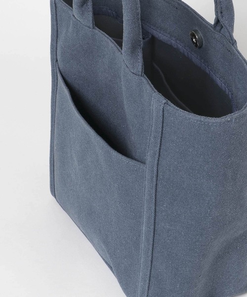 URBAN RESEARCH(アーバンリサーチ)の「パーテーションキャンバストートバッグ(トートバッグ・レディース・ライトベージュ/ベージュ系その他/ブルー・-)」の10枚目の写真