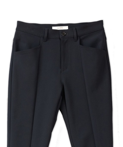 La SRIC（ラスリック）の「La SRIC / センターZIPハイテンションPT（その他パンツ・レディース・ブラック・38）」の12枚目の写真