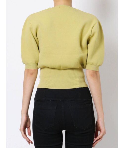 EMODA（エモダ）の「フロントクロストップ（ニット/セーター・レディース・ホワイト/ブラック/イエロー・FREE）」の16枚目の写真