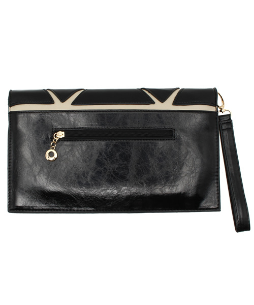 ROSE BUD（ローズバッド）の「(LL ACCESSORIES)クラッチバッグ（クラッチバッグ・レディース・ブラック/クリーム・ONE SIZE）」の3枚目の写真