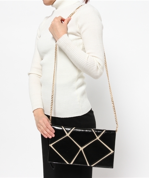 ROSE BUD（ローズバッド）の「(LL ACCESSORIES)クラッチバッグ（クラッチバッグ・レディース・ブラック/クリーム・ONE SIZE）」の13枚目の写真