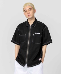 XLARGE | STANDARD LOGO ZIP WORK SHIRT(シャツ/ブラウス)