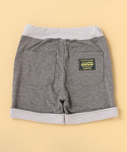 kladskap(クレードスコープ)の「電車刺しゅう5分丈カットパンツ(その他パンツ・キッズ・ブルー/チャコール・80cm/90cm/110cm/100cm/120cm/130cm)」の4枚目の写真