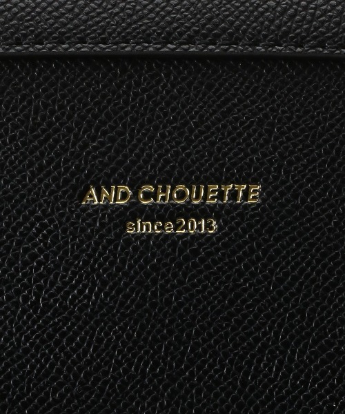 & chouette（アンドシュエット）の「《推し事バッグ》クリアポケット付きバイカラーハンドルトート（ハンドバッグ・レディース・ブラック/オフホワイト/ラベンダー/ダークブルー・FREE）」の6枚目の写真