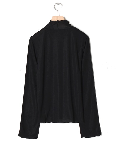 w closet（ダブルクローゼット）の「アウトロックタートルネックプルオーバー（Tシャツ/カットソー・レディース・ブラック/オフホワイト/イエロー系・FREE）」の5枚目の写真