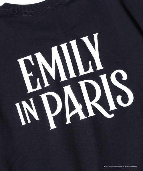 ROOPTOKYO(ループトウキョウ)の「ROOPTOKYO限定:EMILY IN PARIS バックロゴプリントS/S Tee 半袖Tシャツ ロゴT(Tシャツ/カットソー・レディース・ホワイト/ブラック/ライトピンク・L/M/S/XL)」の10枚目の写真