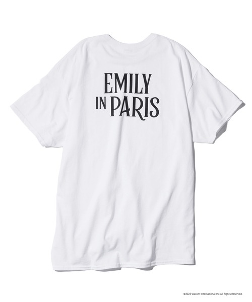 ROOPTOKYO(ループトウキョウ)の「ROOPTOKYO限定:EMILY IN PARIS バックロゴプリントS/S Tee 半袖Tシャツ ロゴT(Tシャツ/カットソー・レディース・ホワイト/ブラック/ライトピンク・L/M/S/XL)」の16枚目の写真