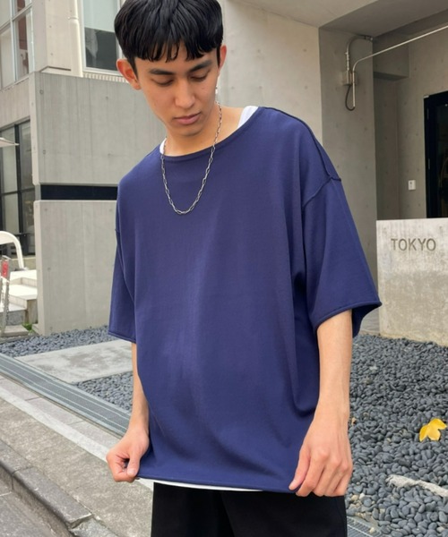 CIAOPANIC(チャオパニック)の「涼しい着心地、アンサンブルタンク付きニット(ニット/セーター・メンズ・ブラック/グレー/ネイビー/イエロー・MEDIUM/LARGE)」の22枚目の写真