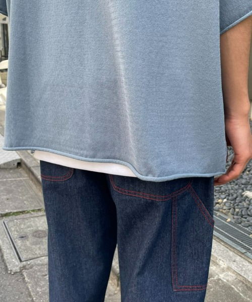 CIAOPANIC(チャオパニック)の「涼しい着心地、アンサンブルタンク付きニット(ニット/セーター・メンズ・ブラック/グレー/ネイビー/イエロー・MEDIUM/LARGE)」の20枚目の写真