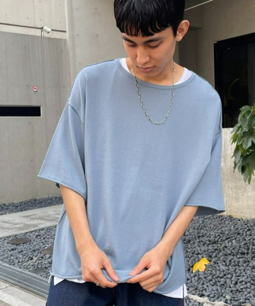 CIAOPANIC(チャオパニック)の「涼しい着心地、アンサンブルタンク付きニット(ニット/セーター・メンズ・ブラック/グレー/ネイビー/イエロー・MEDIUM/LARGE)」の16枚目の写真