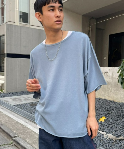 CIAOPANIC(チャオパニック)の「涼しい着心地、アンサンブルタンク付きニット(ニット/セーター・メンズ・ブラック/グレー/ネイビー/イエロー・MEDIUM/LARGE)」の17枚目の写真