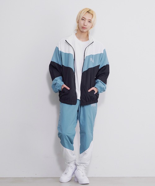 LONSDALE(ロンズデール)の「LONSDALE/ロンズデール リフレクタープリント ポケット付き 裏メッシュ クレイジー切替 ナイロン トレーニングパンツ トラックパンツ(その他パンツ・メンズ・ホワイト/ブラック/ブルーグリーン・LL/M/L)」の22枚目の写真