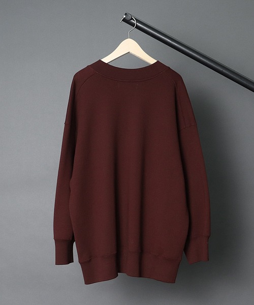 SAYAKADAVIS(サヤカディヴィス)の「【 SAYAKA DAVIS / サヤカデイヴィス 】 V-Neck Sweatshirt / Vネックスウェット(スウェット・レディース・ブラウン/アイボリー・X-SMALL)」の9枚目の写真