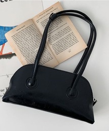 by muni:r | ソフトバゲットショルダーバッグ(ショルダーバッグ)