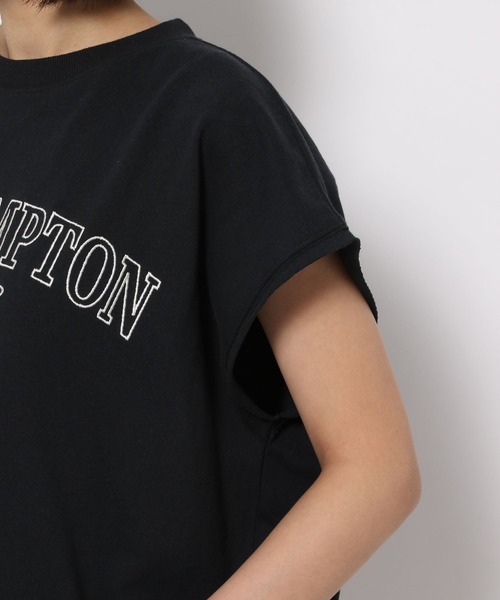 LOWRYS FARM(ローリーズファーム)の「オーバーサイズプリントTシャツ 288952(Tシャツ/カットソー・レディース・ホワイト/チャコールグレー/ブラウン/グレー・FREE)」の17枚目の写真