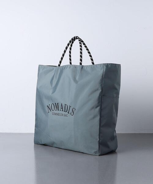 NOMADIS グレー トートバッグ NOMADIS(ノマディス) / トートバッグ/ナイロン/グレー/ロゴ