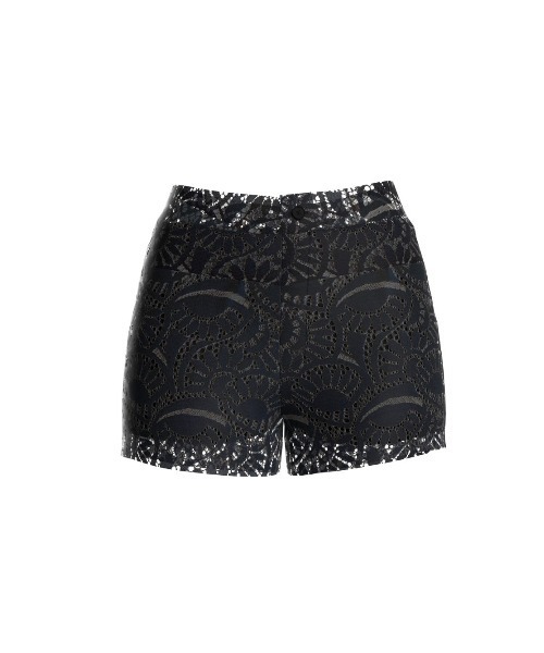Desigual（デシグアル）の「Geometric lace shorts / ジオメトリックレースショーツ（その他パンツ・レディース・ブラック・S/M/L/XL/XS）」の4枚目の写真