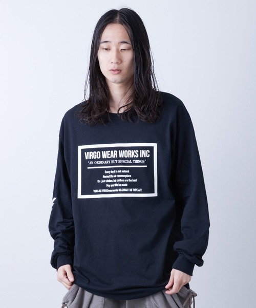 VIRGOwearworks(ヴァルゴウェアワークス)の「SQUARE(Tシャツ/カットソー・メンズ・ホワイト/ブラック・2/4/3/5)」の9枚目の写真