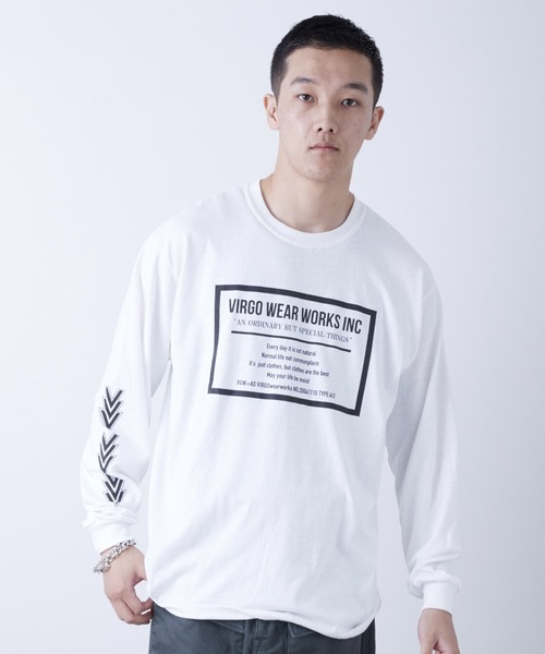 VIRGOwearworks(ヴァルゴウェアワークス)の「SQUARE(Tシャツ/カットソー・メンズ・ホワイト/ブラック・2/4/3/5)」の17枚目の写真