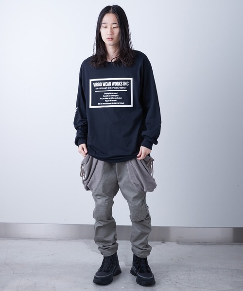 VIRGOwearworks(ヴァルゴウェアワークス)の「SQUARE(Tシャツ/カットソー・メンズ・ホワイト/ブラック・2/4/3/5)」の16枚目の写真