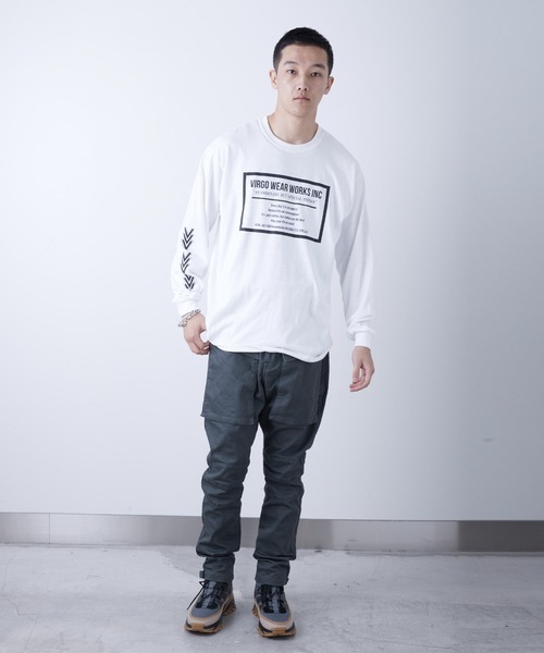 VIRGOwearworks(ヴァルゴウェアワークス)の「SQUARE(Tシャツ/カットソー・メンズ・ホワイト/ブラック・2/4/3/5)」の12枚目の写真