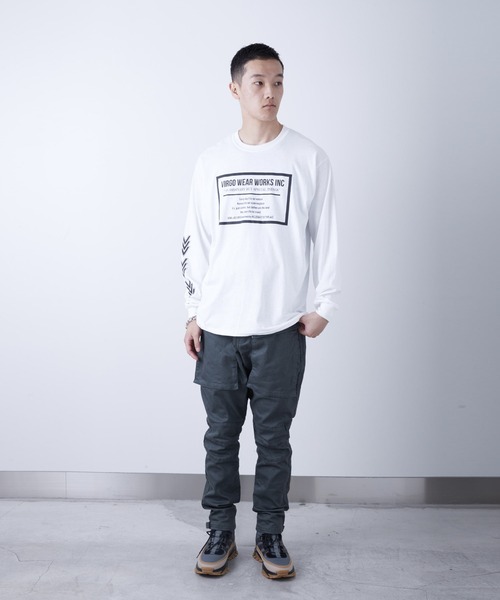 VIRGOwearworks(ヴァルゴウェアワークス)の「SQUARE(Tシャツ/カットソー・メンズ・ホワイト/ブラック・2/4/3/5)」の14枚目の写真