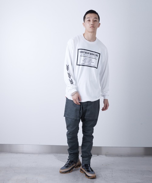 VIRGOwearworks(ヴァルゴウェアワークス)の「SQUARE(Tシャツ/カットソー・メンズ・ホワイト/ブラック・2/4/3/5)」の18枚目の写真