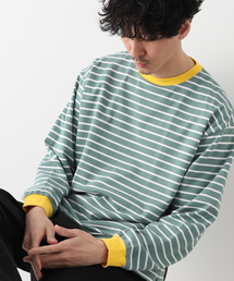 リンガーボーダー ロングスリーブTシャツ