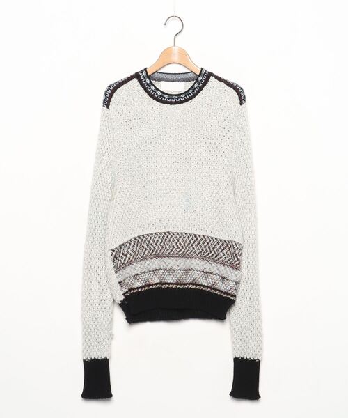 セール ブランド古着 長袖ニット ニット セーター Mame マメ のファッション通販 Zozoused