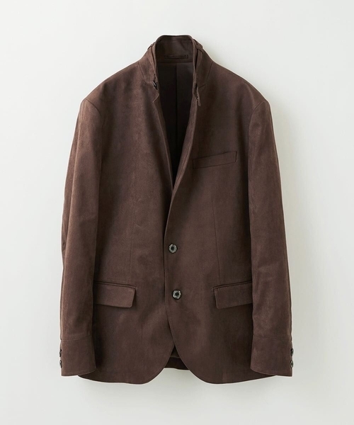 MICHEL KLEIN HOMME   （ミッシェルクランオム）の「ベジタブルスエードコンバーチブルジャケット（その他アウター・メンズ・ブラック/ブラウン/ボルドー・LARGE/X-LARGE/MEDIUM/46/48/51）」の22枚目の写真