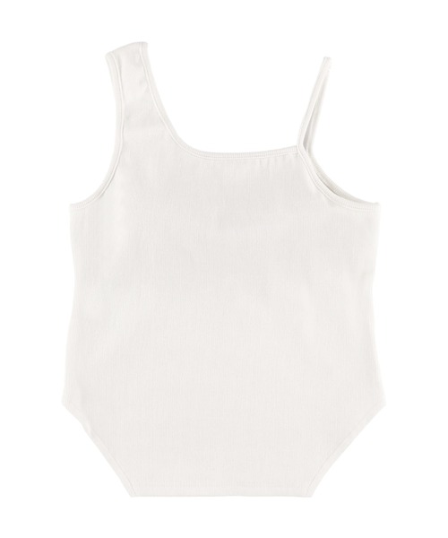 ALEXIA STAM(アリシアスタン)の「Asymmetry Rib Tank Top /アシメントリーリブタンクトップ(タンクトップ・レディース・ホワイト/チャコールグレー/ブラウン・S/M)」の4枚目の写真