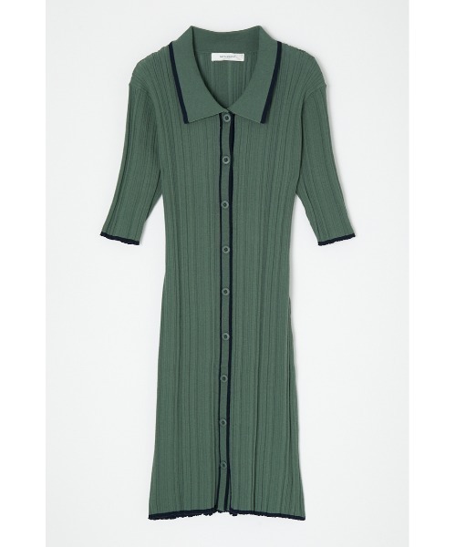 MOUSSY（マウジー）の「RANDOM RIB MINI KNIT ドレス（ワンピース