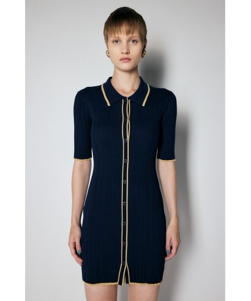 タグつき未使用 ローレン マヌージアン RIB DRESSワンピース SORIN ワンピース Rib Deformed Hem Bare Dress : ZOZOTOWN