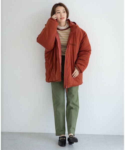 THE SHOP TK （ザ ショップ ティーケー ）の「◆【CLUEL presents】ソフトピーチベイカーパンツ（その他パンツ・レディース・ダークブラウン/オリーブ/カーキ・11/12/13/14）」の12枚目の写真