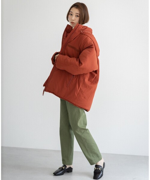 THE SHOP TK （ザ ショップ ティーケー ）の「◆【CLUEL presents】ソフトピーチベイカーパンツ（その他パンツ・レディース・ダークブラウン/オリーブ/カーキ・11/12/13/14）」の13枚目の写真