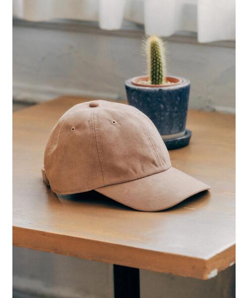 AMERICAN HOLIC（アメリカンホリック）の「スエードキャップ（キャップ・レディース・ベージュ/ブラウン/ライラック/ブラック・FREE）」の3枚目の写真