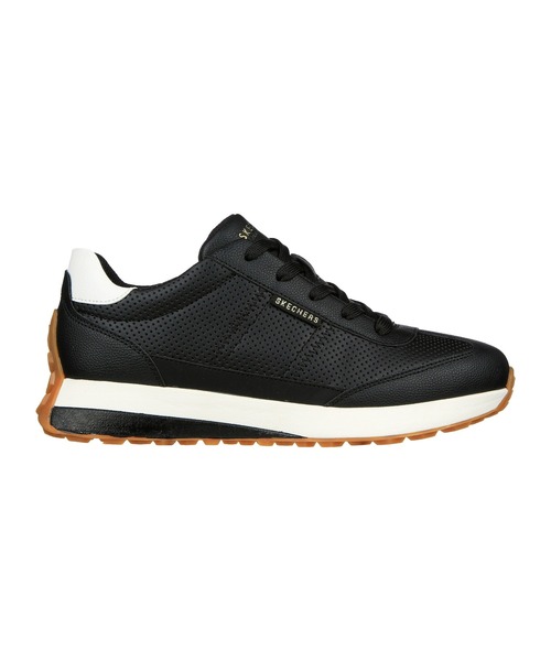 SKECHERS(スケッチャーズ)の「SKECHERS GUSTO-WIND-O / スケッチャーズ ガスト-ウィンドウ オー(スニーカー・レディース・ブラック×ホワイト/ホワイト・25cm/23.5cm/24.5cm/22.5cm/23cm/24cm)」の4枚目の写真