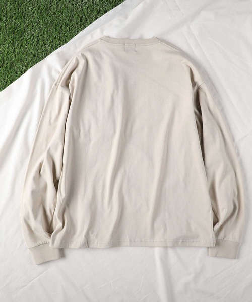 CAMP7(キャンプセブン)の「【CAMP7】ナイロンポケットロンT(Tシャツ/カットソー・メンズ・ホワイト/ベージュ/ブラック・XL/L/S/M)」の7枚目の写真