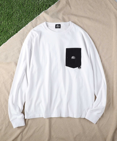 CAMP7(キャンプセブン)の「【CAMP7】ナイロンポケットロンT(Tシャツ/カットソー・メンズ・ホワイト/ベージュ/ブラック・XL/L/S/M)」の13枚目の写真