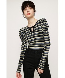 2WAY BORDER TOPS 2ウェイ ボーダー トップス ニット