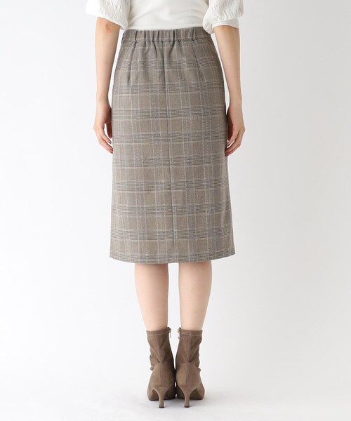 index（インデックス）の「◆Cafissi/カフィーシー チェックタイトスカート【WEB限定サイズ】（スカート・レディース・ベージュ系その他2/ブラック系1/ブルー系1・40/38/42/36）」の6枚目の写真
