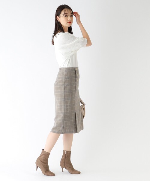 index（インデックス）の「◆Cafissi/カフィーシー チェックタイトスカート【WEB限定サイズ】（スカート・レディース・ベージュ系その他2/ブラック系1/ブルー系1・40/38/42/36）」の20枚目の写真