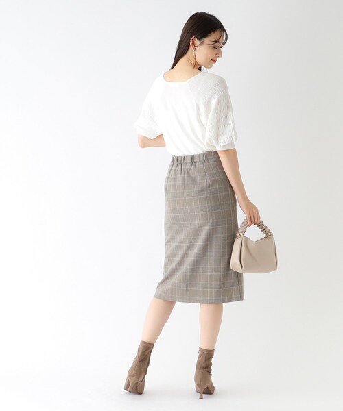 index（インデックス）の「◆Cafissi/カフィーシー チェックタイトスカート【WEB限定サイズ】（スカート・レディース・ベージュ系その他2/ブラック系1/ブルー系1・40/38/42/36）」の21枚目の写真