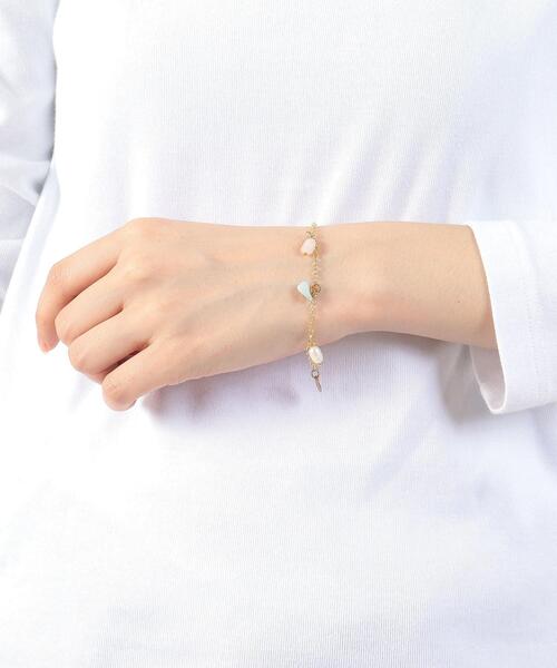 agnes b.（アニエスベー）の「AH13 BRACELET ブレスレット（ブレスレット・レディース・ゴールド・FREE）」の5枚目の写真