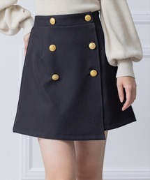 clear | インパン付フロントボタンラップミニスカート≪2023SS≫(スカート)