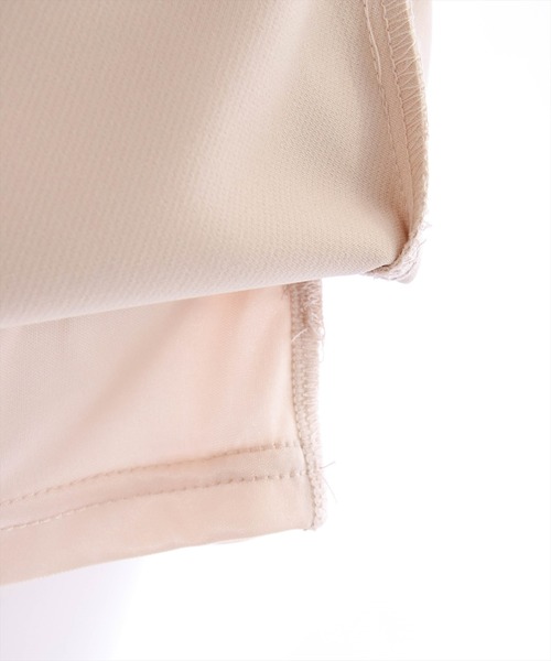 clear（クリア）の「インパン付フロントボタンラップミニスカート（スカート・レディース・ブラック/アイボリー/ピンク・S/M）」の10枚目の写真